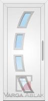 Inox 01 műanyag bejárati ajtó panel