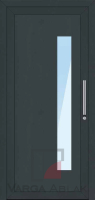Inox 37 műanyag bejárati ajtó panel